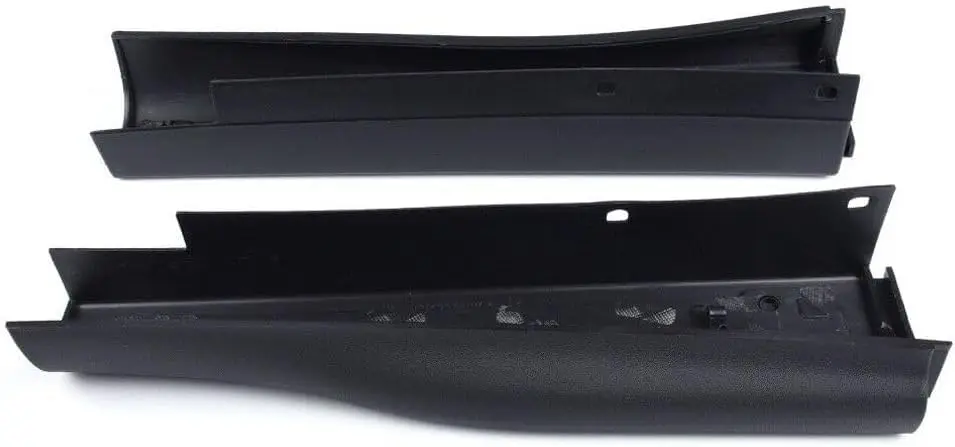 Super Duty Right Left Side Flex Step Tailgate Molding Trim Cap Black For2010-2016 Ford F-250 F-350 F-450 F-550