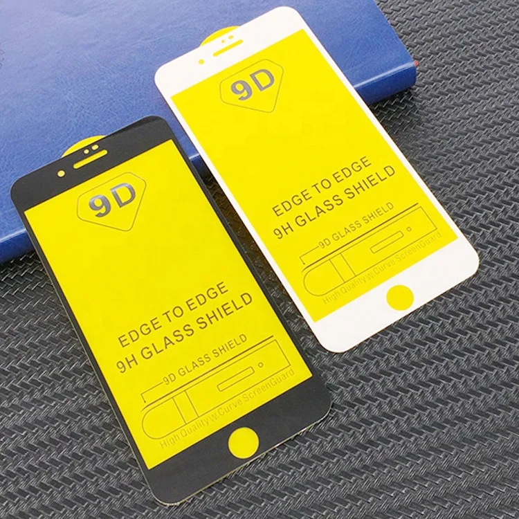 Full glue full cover 9d tempered glass for all mobile phone screen protector factory