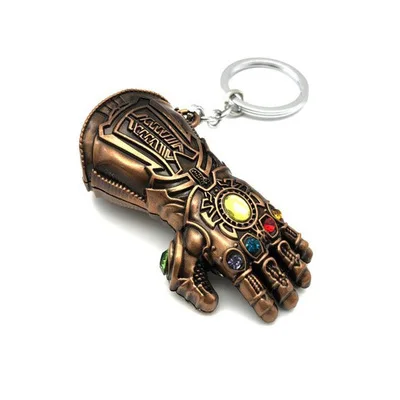 
Wholesale movie 3 Marvel Cheap Price 3D Metal Anime Thanos Keychain 