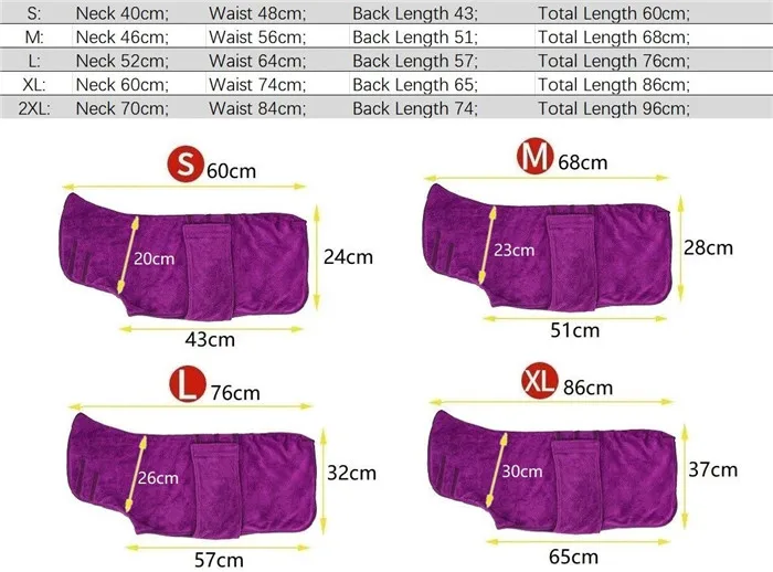 
New Super Absorbent Soft Quick Drying Microfibre Dog Pet Bath Cleaning Towel Pet Cleaning & Grooming Products for Dogs Custom 