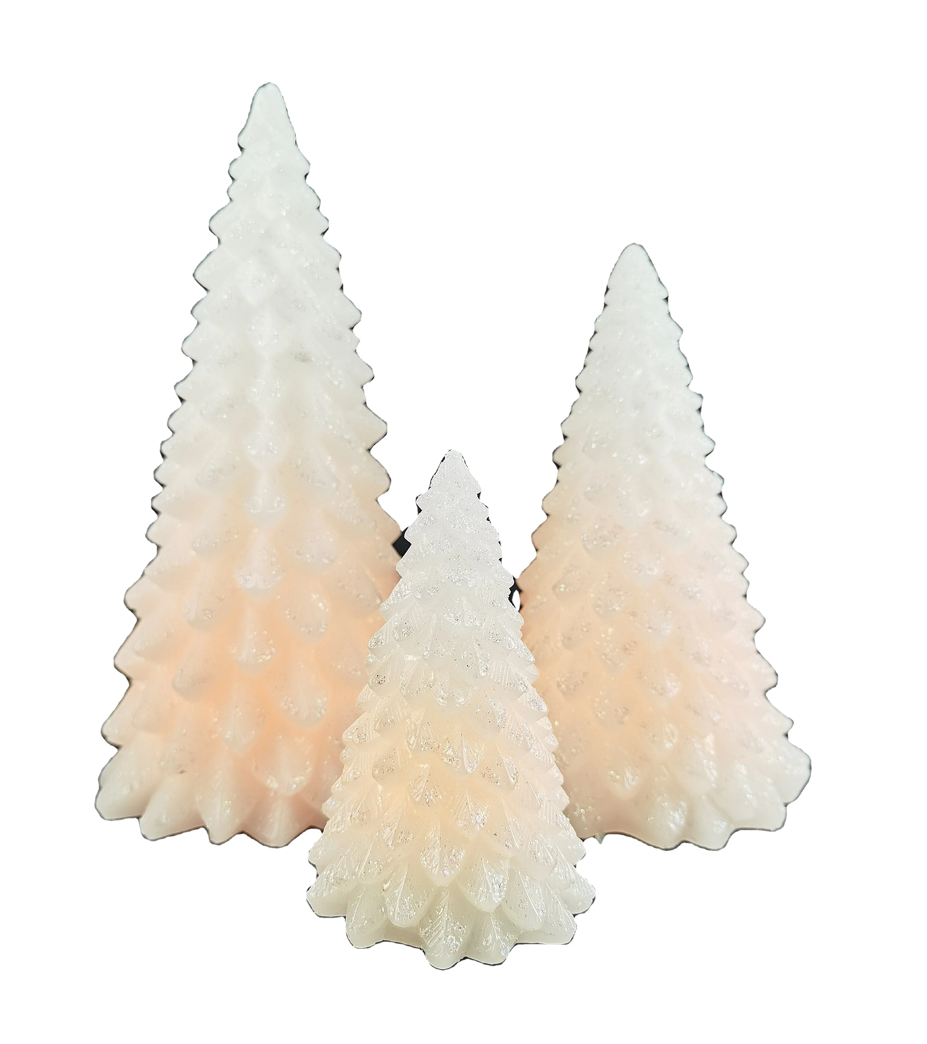 Christmas tree LED electronic candle colored flame use christmas decoration