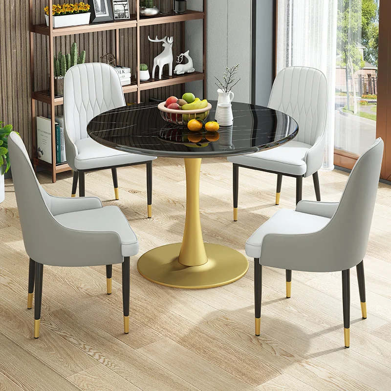 table and chair set for indoor and space efficient Small Apartment dinning table modern dining room Coffee Bar table manger