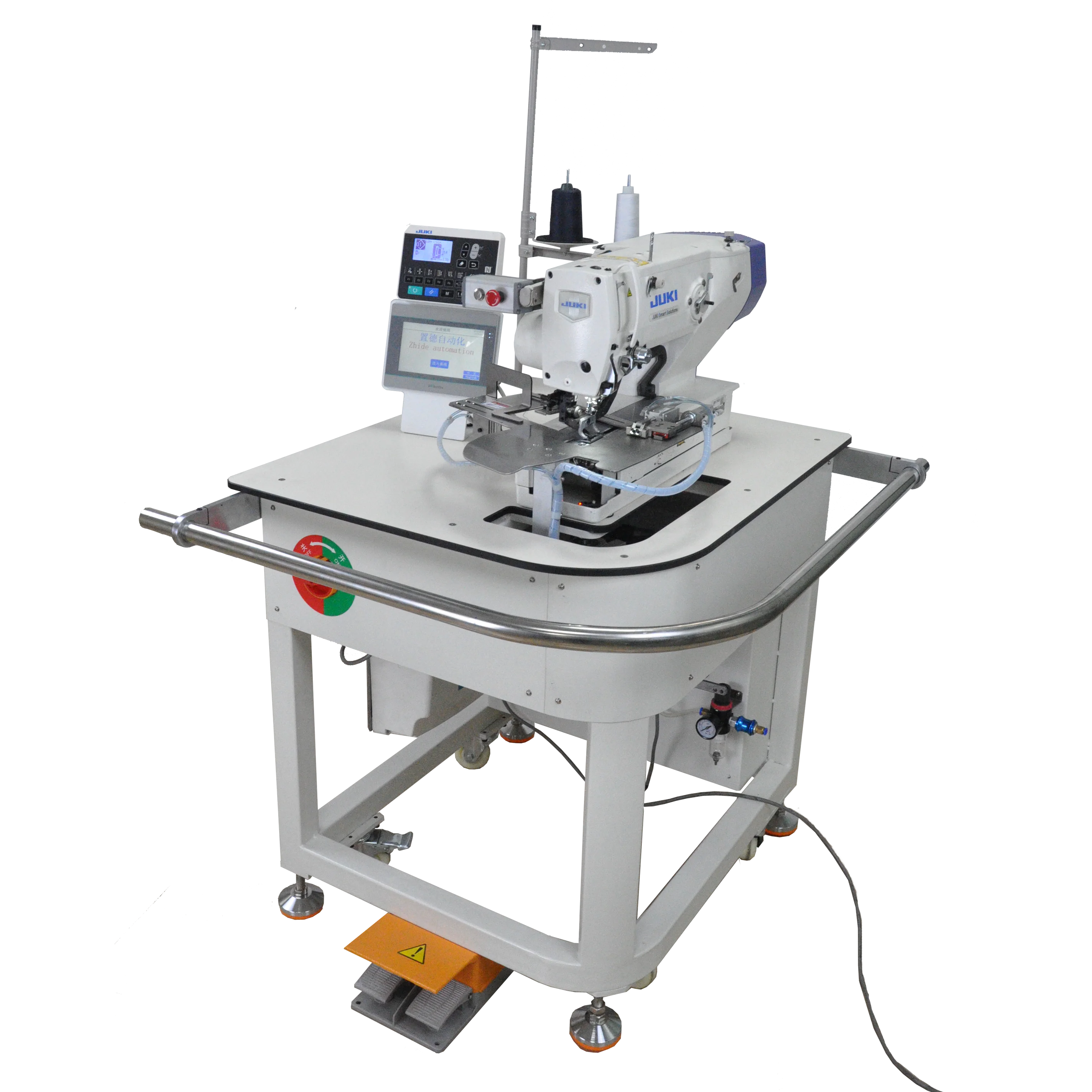 Рубашка поло автоматическая машина с отверстиями для пуговиц для шитья рубашек поло