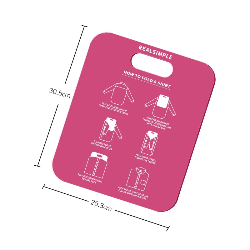 Convenient Stacking Board Clothes Folding Tool for Adult