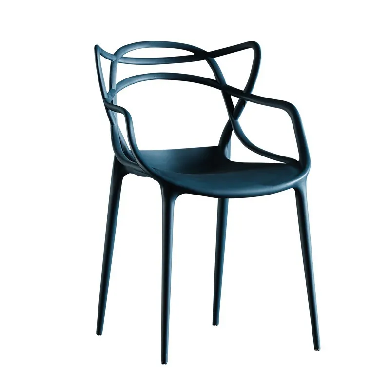 
Plastic hollow out of coffee, he contracted fashion personality cat ears chair shaped chair armrest chairs negotiations 