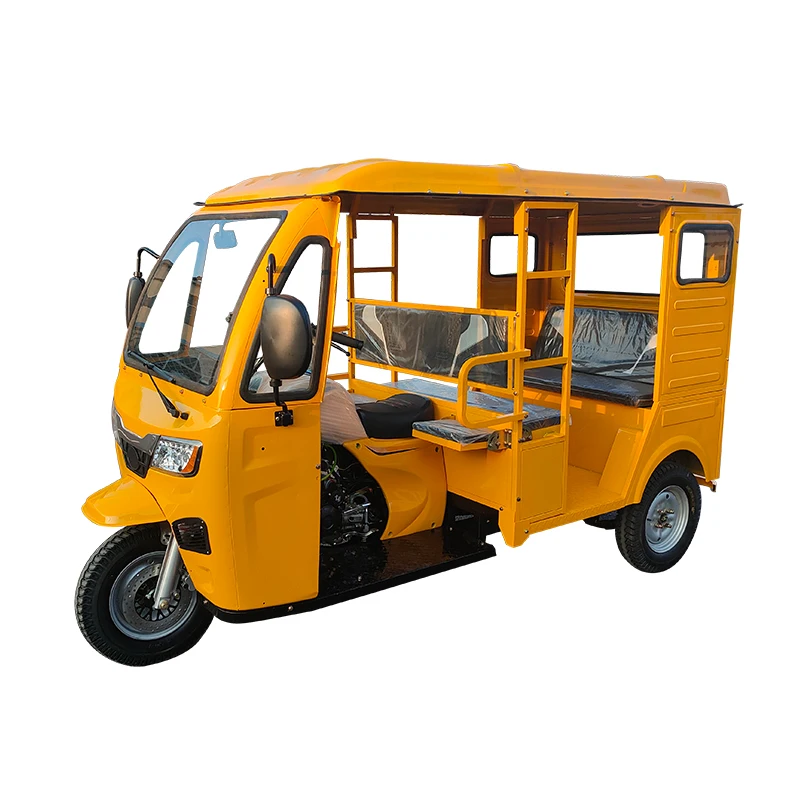 200cc Gasoline Passenger Tricycle New Self-Unloading Three-Wheeled Motorcycle with Core Motor Component