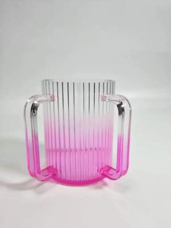 Лидер продаж прозрачная чашка для мытья рук Lucite Judaica 2 ручки многофункциональная
