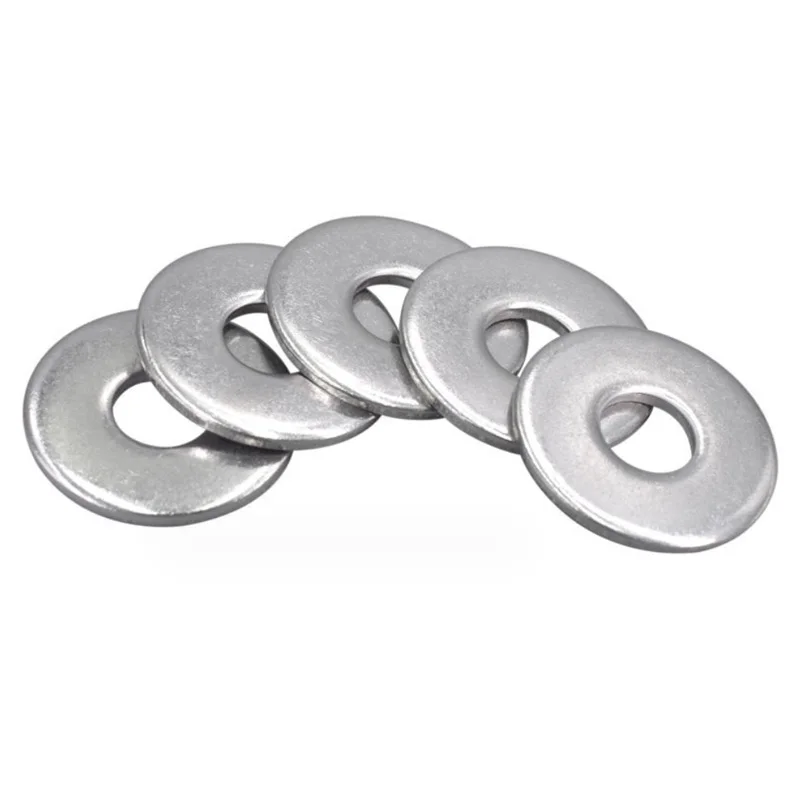 High Quality Sunpoint Metal Aluminium Plain Din125 M8 M6 Nuts Bolt Flat Stainless Steel Washer