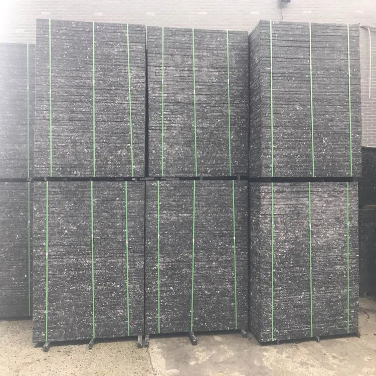 Plastic recycled GMT fiber block pallet for concrete brick making machine production line