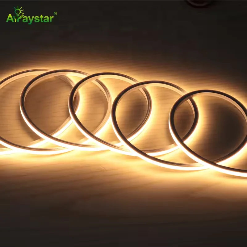Silicone neon flex strip mini 4mm DC24V IP67 side bend led strip 04*04mm led neon strip lighting