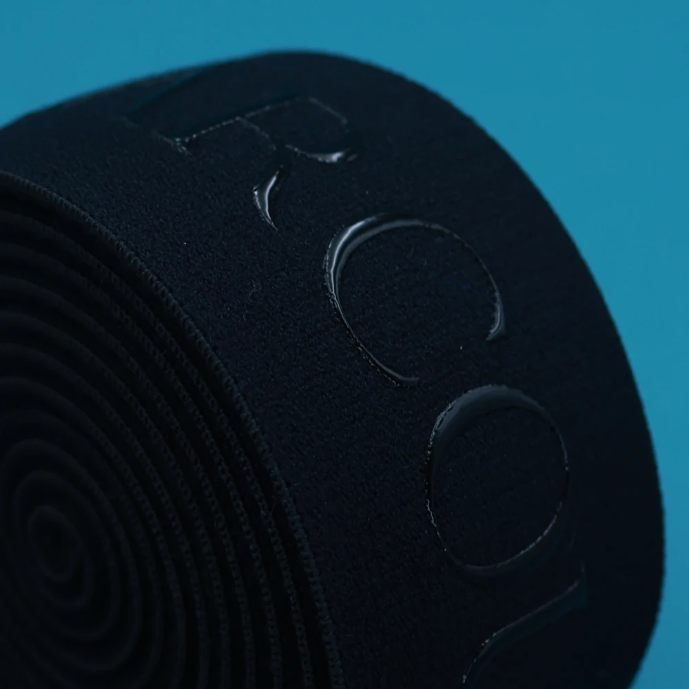 Custom DTM soft nylon polyester woven elastic band anti slip silicone printing branding elastic tape for waistband