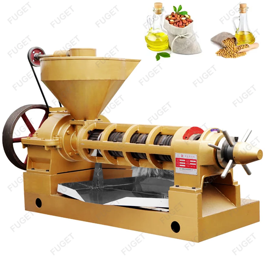 YZYX140 big gearbox sunflower soybean cotton seeds palm kerenel mustard oil cold press expeller mill machine