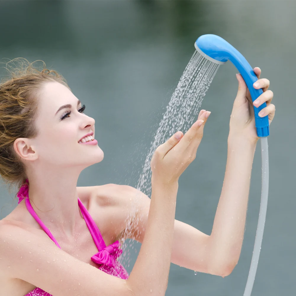 12V Camping Shower With Bidet Spray Toilet/Personal Portable Muslim Shower