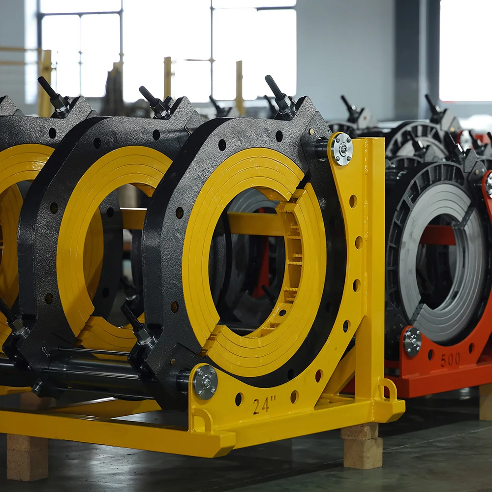 Customized Factory Direct 16-24 inch pe pp pvdf pipe fusion machine for sale for use on drain pipes laying and workshop