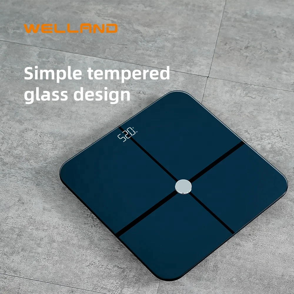 Household High ITO Screen Body Fat Analysis Weighing Scale Smart wireless Body Fat Scale