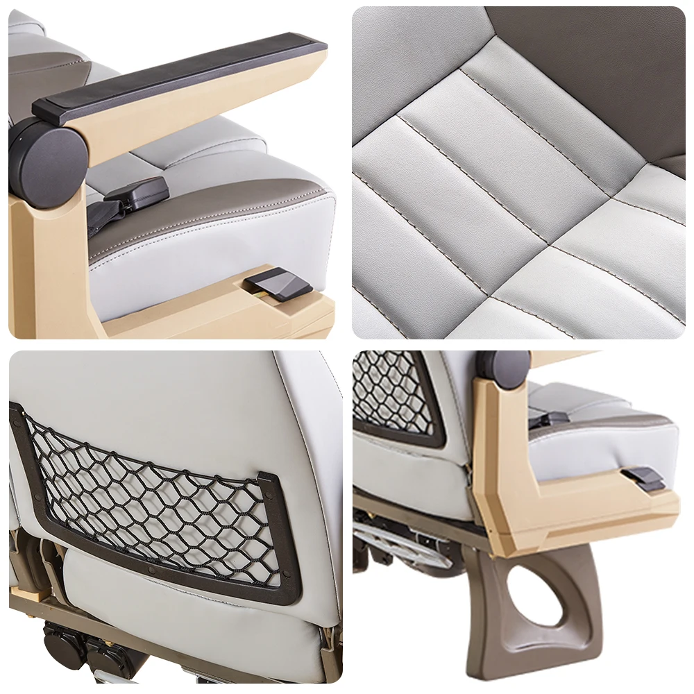 3 point seat belt bus seat for van hool bus, bus car naual sofa seats