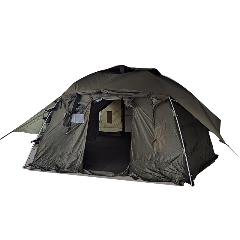 Aosener UNHCR Type Tent  5 People Family UN Tent Self-standing Geodesic Family Tent