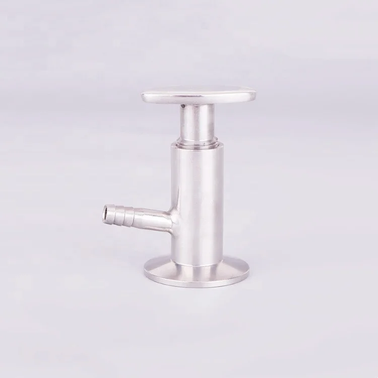 304Stainless Steel 1.5 Inch Tri Clamp Sampling Ferrule Connection Sanitary Sample Valve
