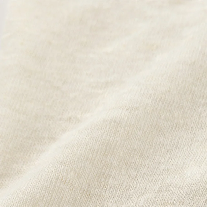 
KH001-55%hemp45%organic cotton summer jersey fabric 140gsm for summer t-shirt 