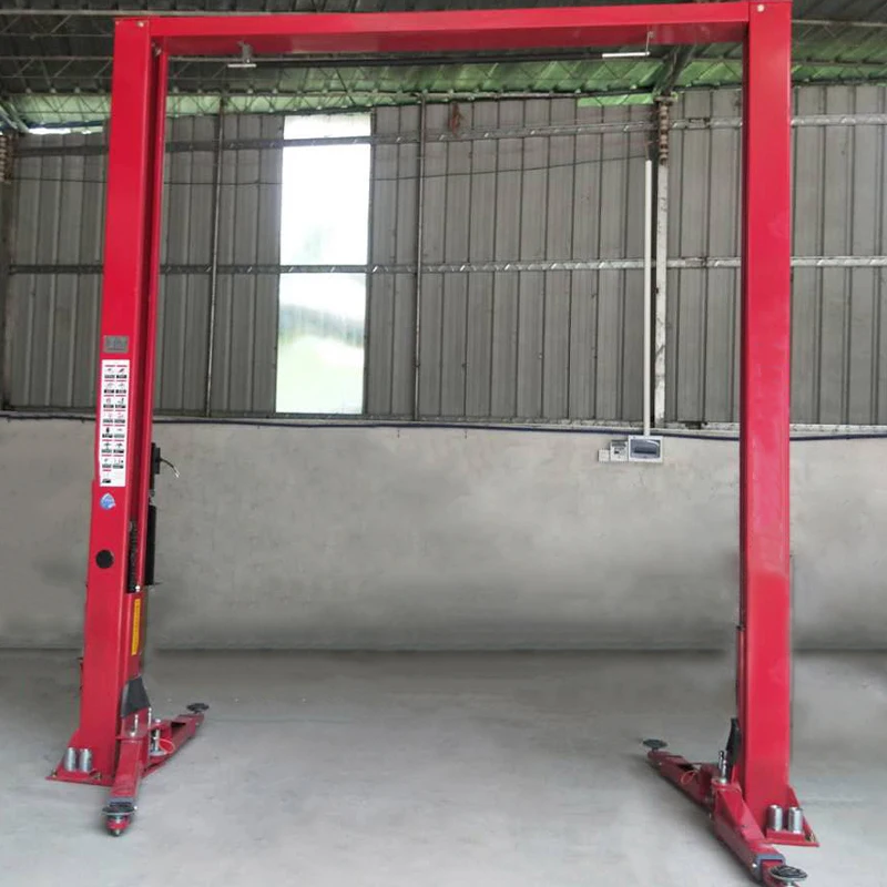 Factory Price Two Post Car Lift 3.5 Tons Lifting Capacity Auto Hydraulic Car Lift Double Cylinder