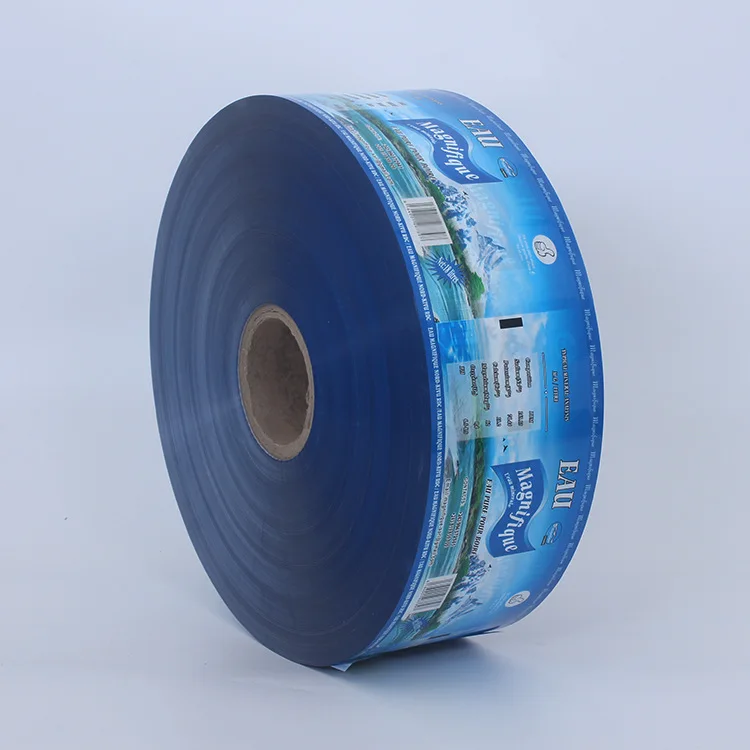 Factory Direct Transparent Glossy Automatic Material Custom Printing Wrap Food Packaging Plastic Roll Film