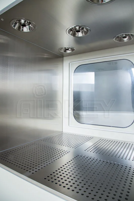 Upgraded SUS Air Shower Room with Touch-Screen Control