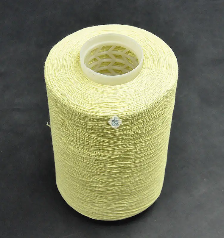 Aramid clad  steel wire sewing thread Cored thread for cutting-resistant gloves