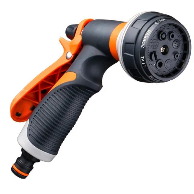 
8 Function Water Spray Gun Home Car Wash Irrigation Watering Garden Sprinkler 