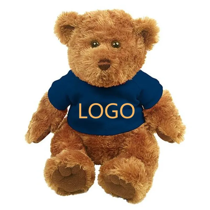 Wholesale Low Moq Custom Logo Personalized Logo teddy Custom cute Plush teddy bear for kids
