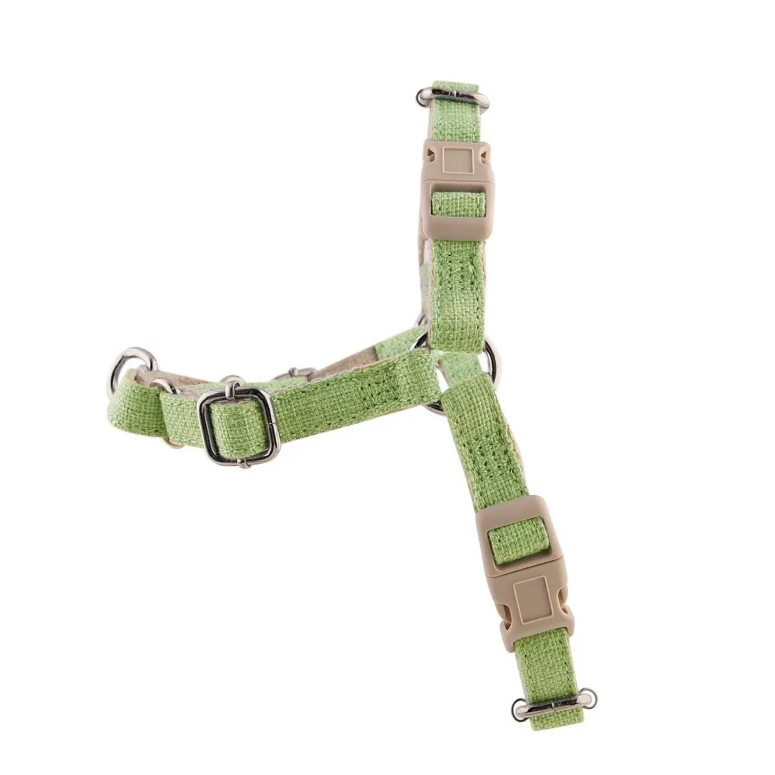 2024 Wholesale Factory 100% Eco-Friendly Hemp Dog Harness Quick Fit No Pull Dog Harness Adjustable Dog Vest