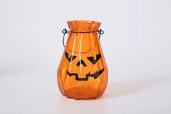 Halloween outdoor decoration haunted house props pumpkin hardware mason jar