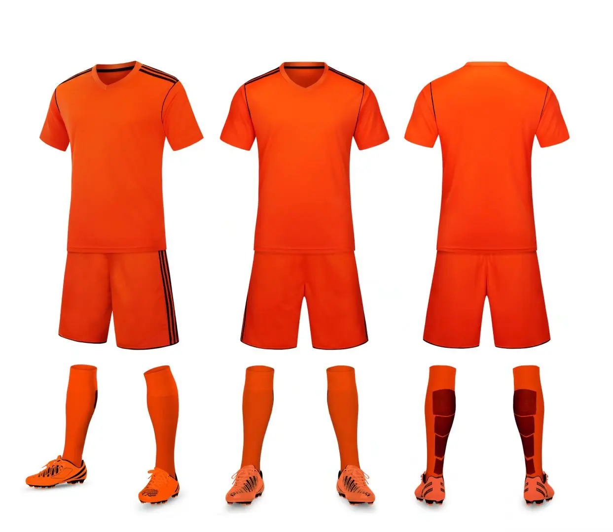 Футбольная форма Клубная Джерси дышащая быстросохнущая черная одежда для фитнеса Спортивная тренировочная с принтом