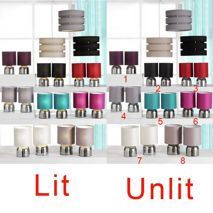 JLT-52581 Современные мини 4-полосная сенсорная настолная лампа для дома ночной осветительный прибор