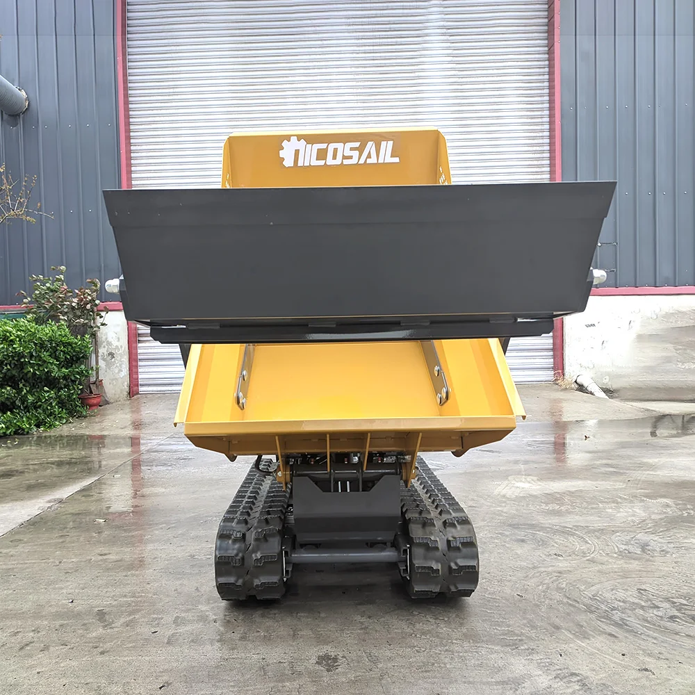 Garden crawler dumper trucks mini dumper self loading dump trucks
