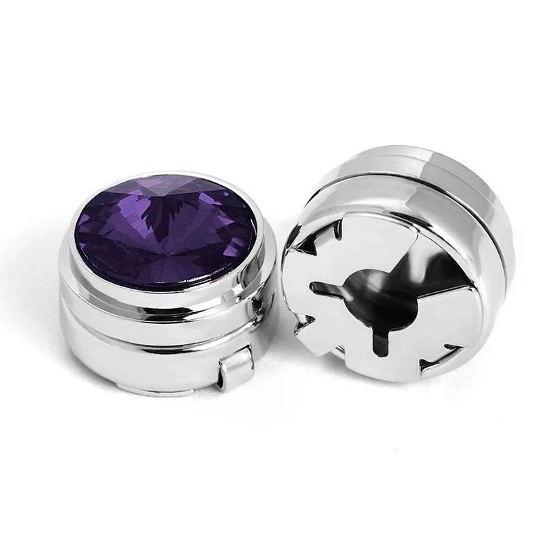 Unique design metal cufflink button