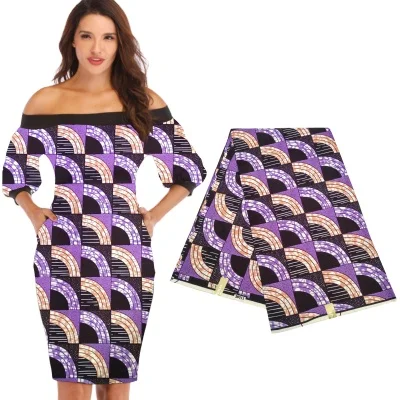 Factory supply 100 cotton African wax prints fabric high quality