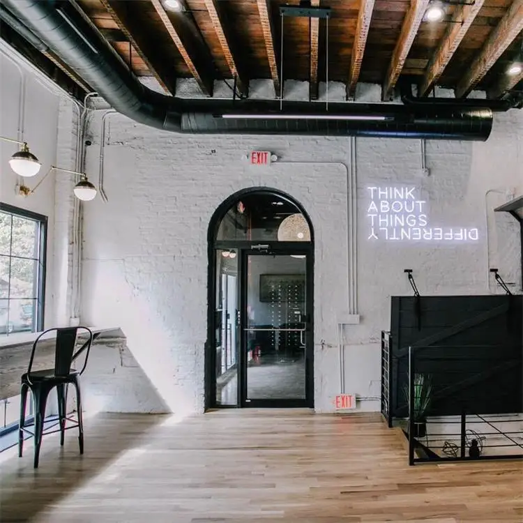 Customized gift shop letter led hanging signs warm white light neon signs for bar party home decoration