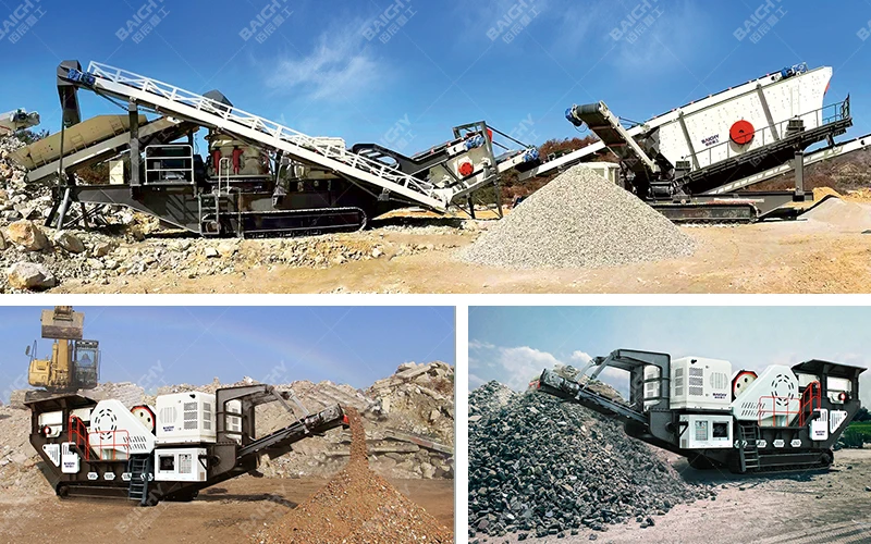 100-200t/h Crawler Impact Crusher Price Portable Limestone Granite Ballast Andesite Construction waste Rock Stone Mobile Crusher