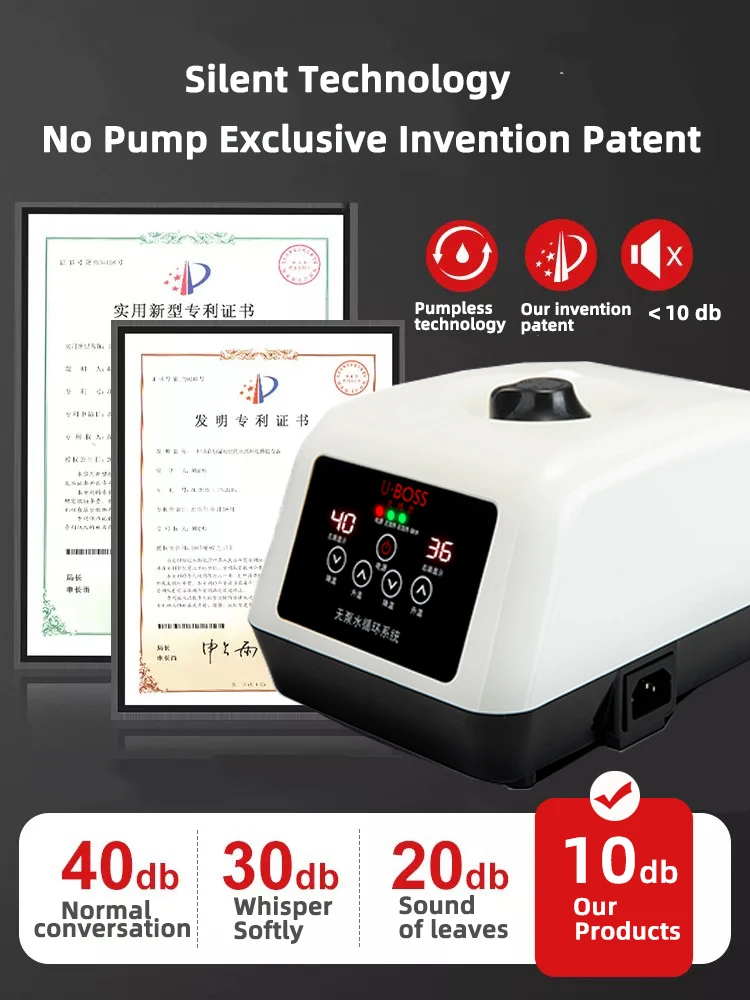 Sound off NON PUMP Dual temperature controller Water Heated blanket Mattress Pads electric heated blanket