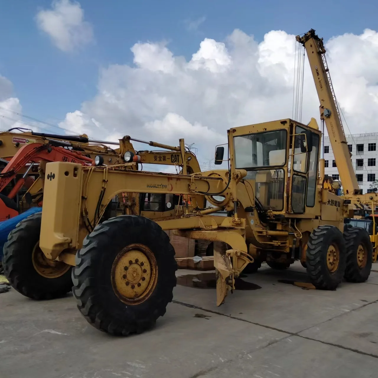 Used Gd511 Gd611 Good Performance Komatsu GD511 Motor Grader at Low Price With Good Condition