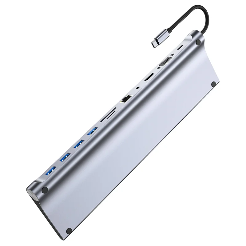 Type C To Usb 3.0 2.0  displaylink  Audio Adapter Power Usb c Docking Station Multiport Docking Station