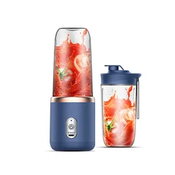 Portable Blender Mini Mixer Electric Juicer Machine Fresh Fruit Juice Blender Smoothie Maker Blender Cup Bottle F Travel Kitchen
