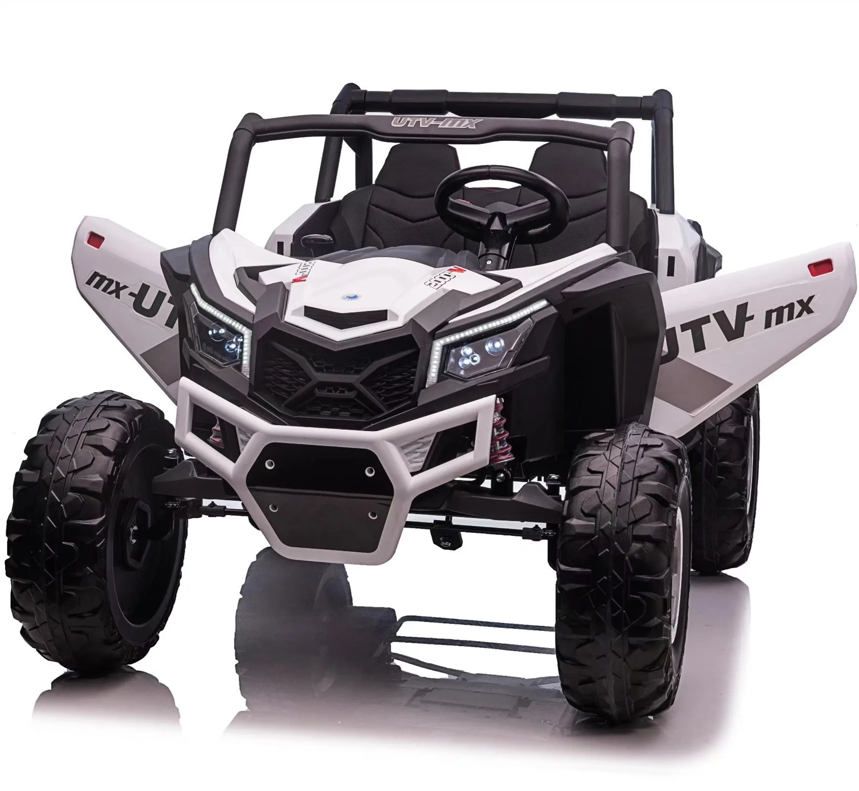 Big 24 Volt Kids Ride On Car UTV 2 Seater Remote Control Electric Toy Cars For Kids 10 Years Old To Drive