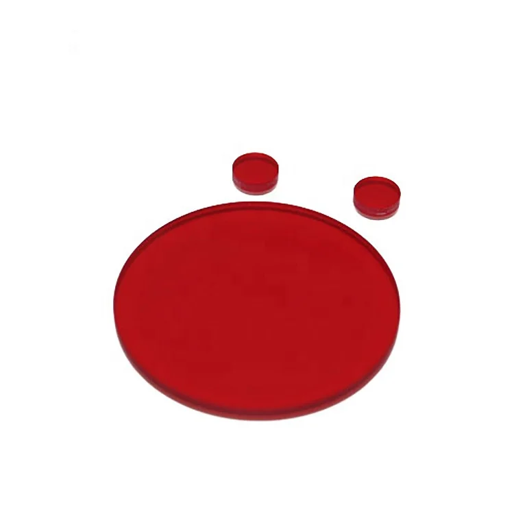 Ruisen competitive price long pass red optical glass filter