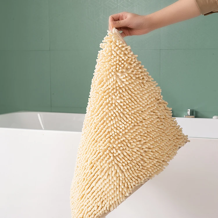 Good Quality Super Absorbent PVC Non-slip Multiple Sizes Low MOQ Custom Bath Mat