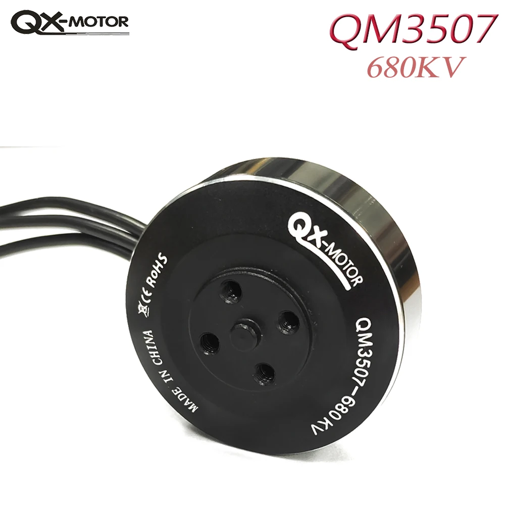 QX-MOTOR QM3507 380KV 580KV 680KV бесщеточный двигатель дистанционно пилотируемый Радиоуправляемый квадрокоптер шестиугольный Дрон