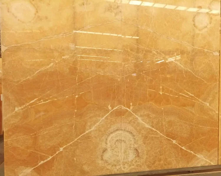 Nature Style Yellow Onyx Marble China Honey Orange Onyx Stone For Room Wall Decoration China Onyx Backlight Wall