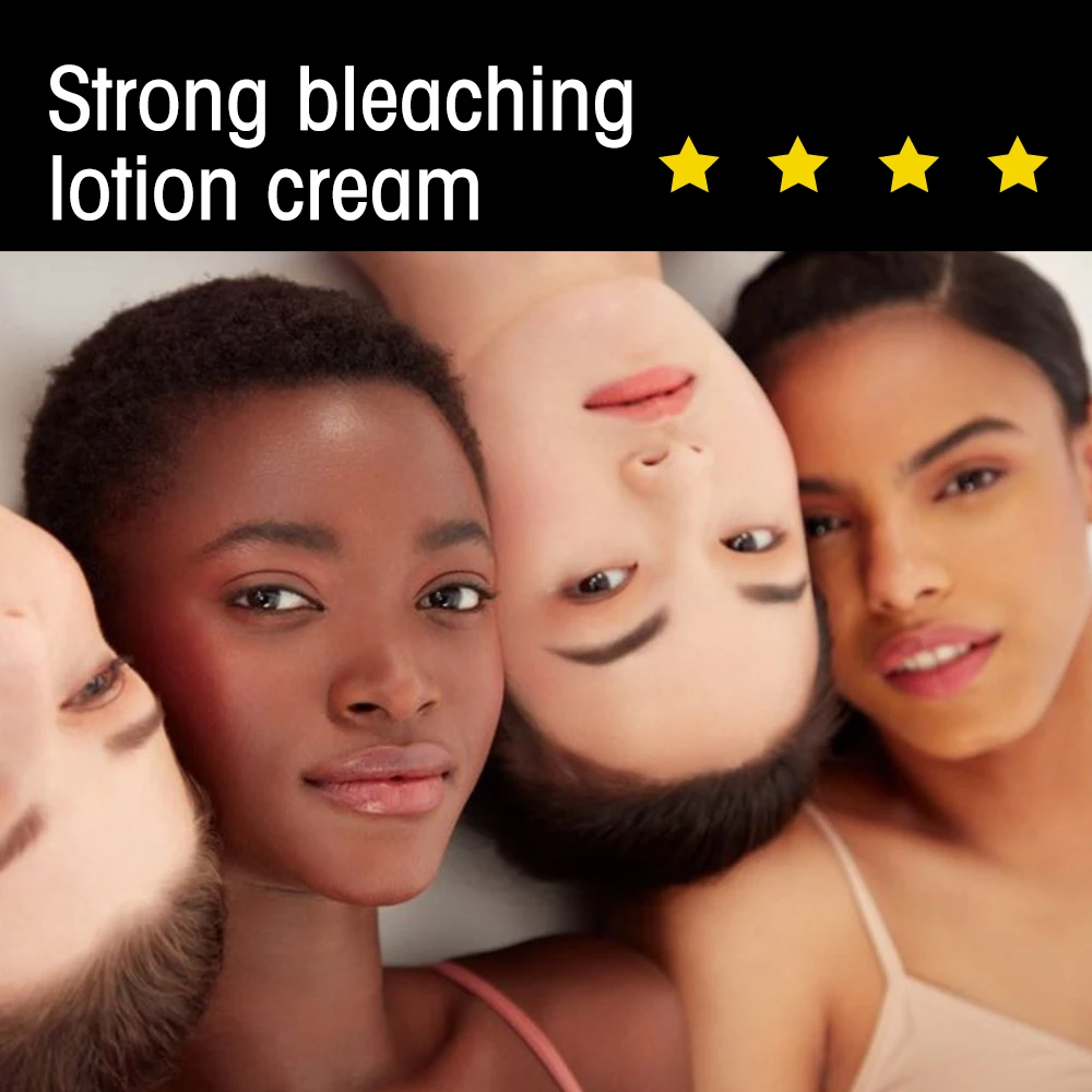 Ailke Custom Made Luxury For Dark Skin Care Organic Whitening Body Lotion Bleaching Face Cream & Lotion (new)