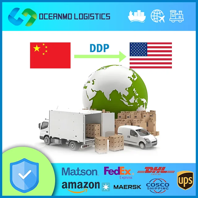 Ali Cheapest Professional Delivery Ocean Shipping Logistics from China To USA Sea Freight Shipping To Door Freight Forward