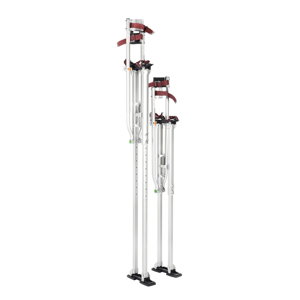 Adjustable tools drywall stilts 48 64 silver